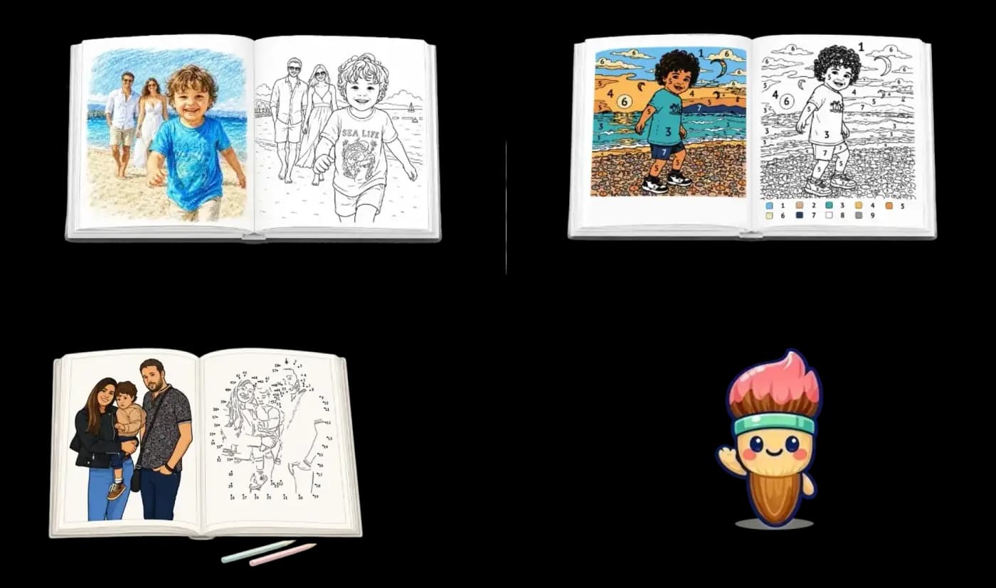 The Pinso Album personalized from your family photos