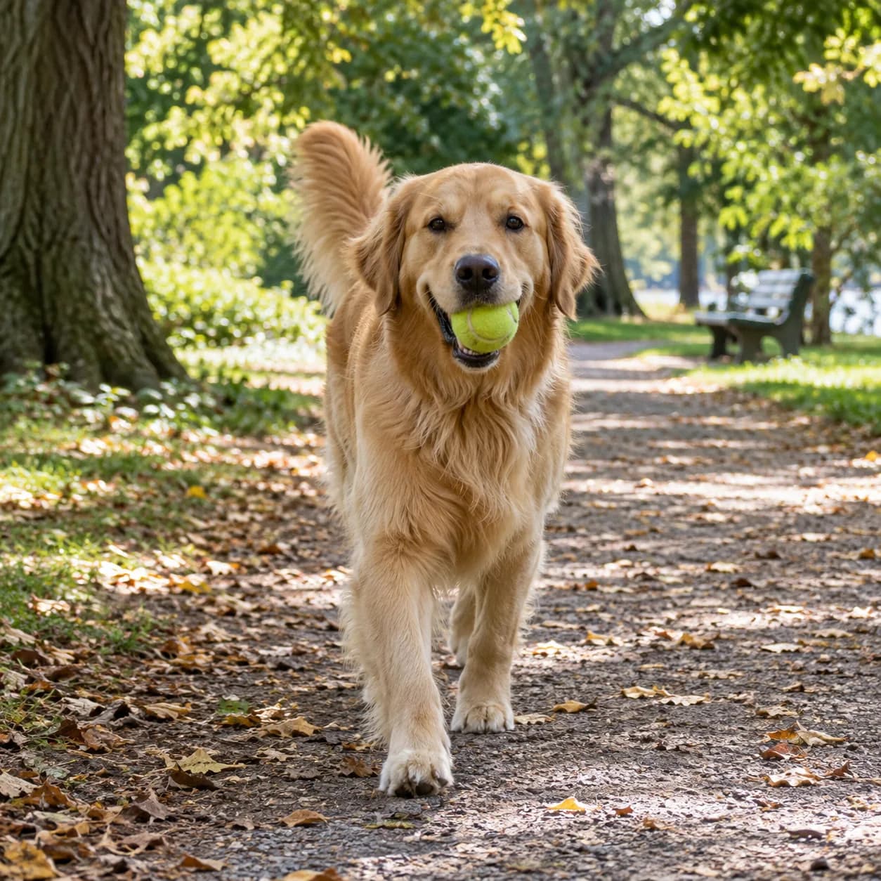Photo réaliste: Coloriage de golden retriever