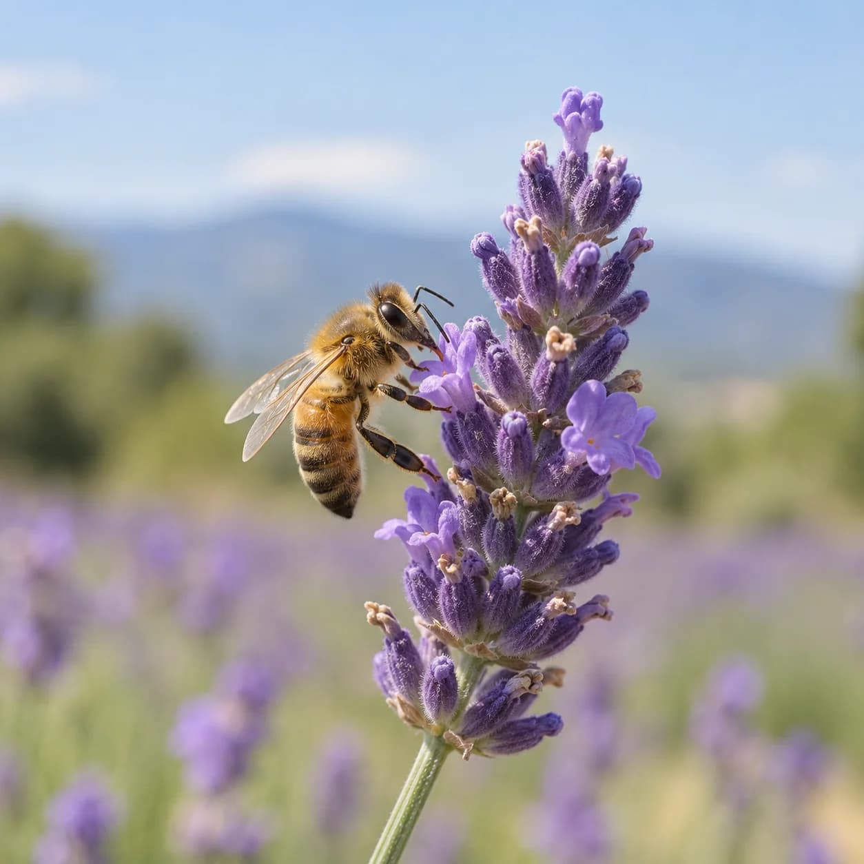 Foto realista: Dibujo de abeja para colorear