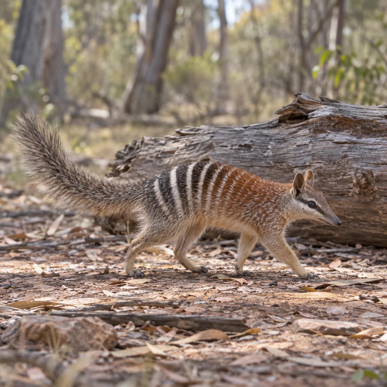 Photo réaliste: Coloriage de numbat