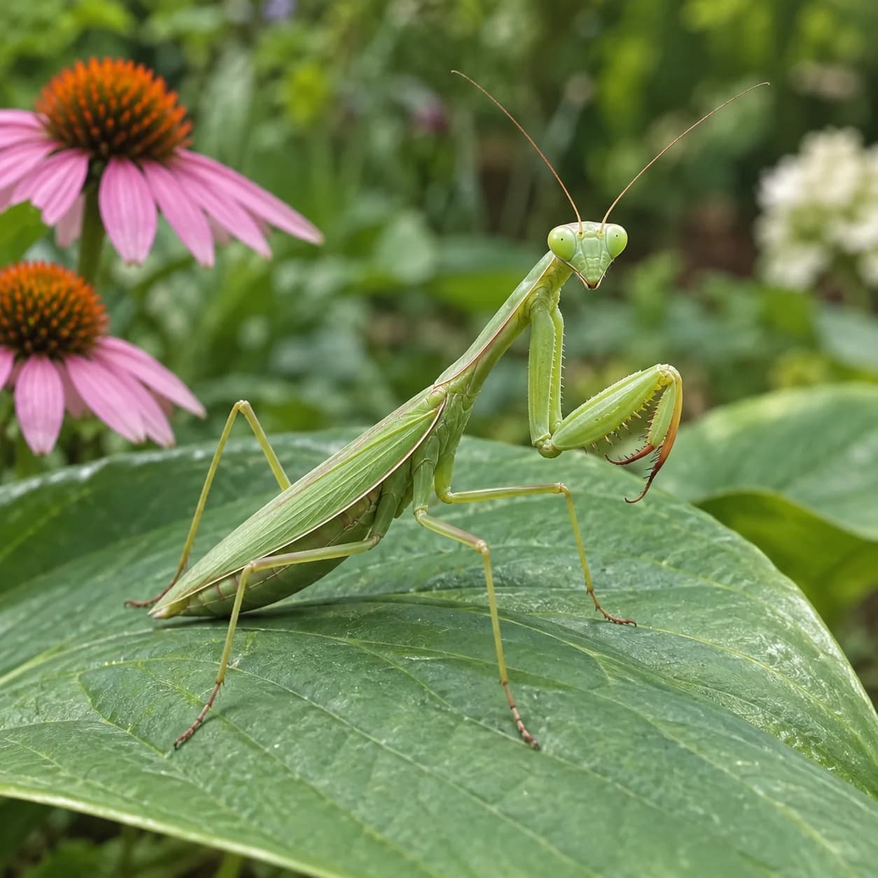 Foto realista: Dibujo de mantis religiosa para colorear