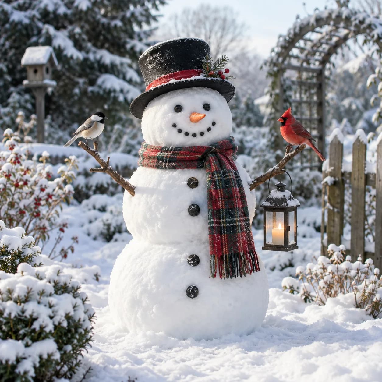 Photo réaliste: Bonhomme de neige : points à relier à imprimer